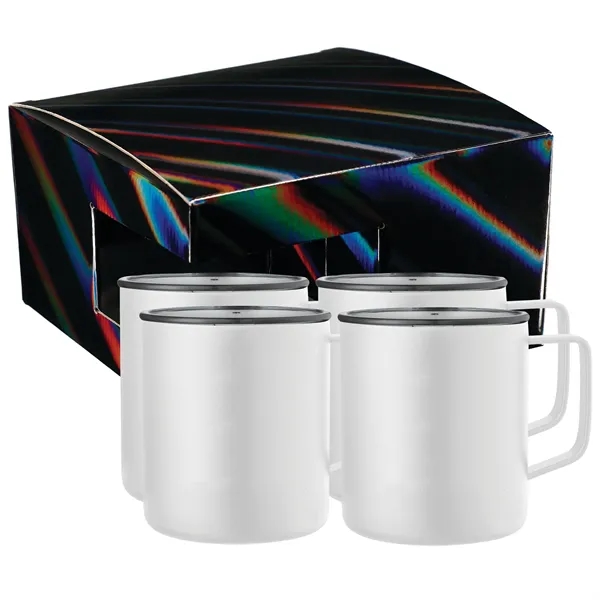 Rover Camp Mug 14oz Powder coated 4 in 1 Gift Set - Rover Camp Mug 14oz Powder coated 4 in 1 Gift Set - Image 7 of 8