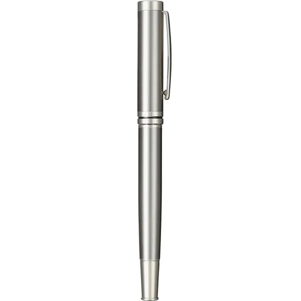 Recycled Stainless Steel Rollerball Pen - Recycled Stainless Steel Rollerball Pen - Image 7 of 8