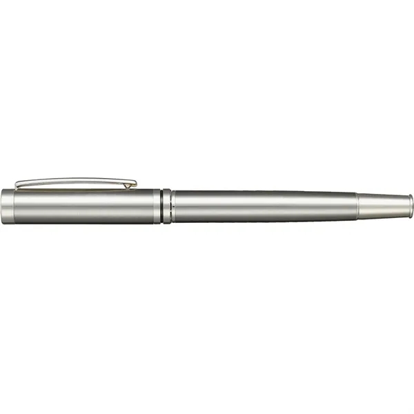 Recycled Stainless Steel Rollerball Pen - Recycled Stainless Steel Rollerball Pen - Image 5 of 8