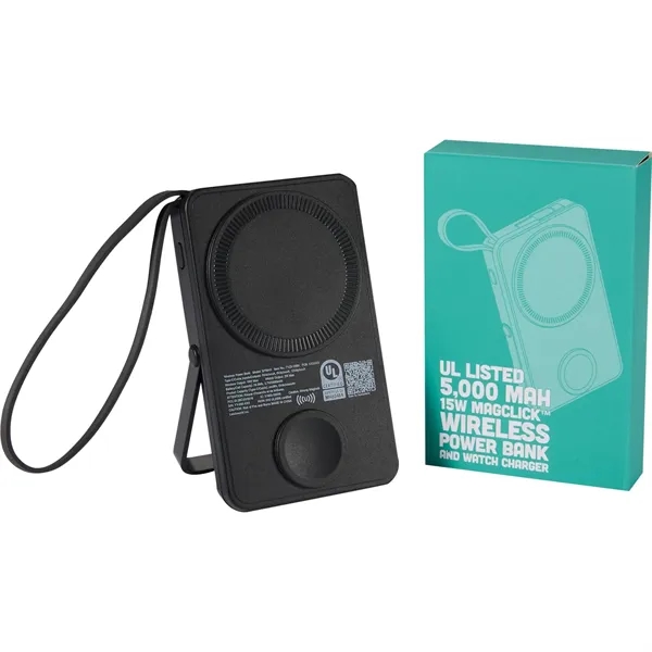 UL Listed MagClick™ Power Bank and Watch Charger - UL Listed MagClick™ Power Bank and Watch Charger - Image 5 of 14