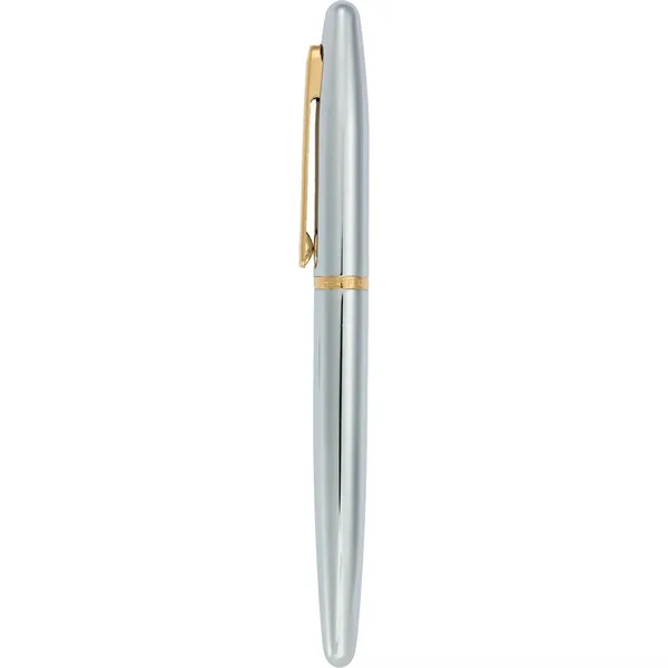 Sheaffer® VFM Polished Chrome with Gold Roller Bal - Sheaffer® VFM Polished Chrome with Gold Roller Bal - Image 1 of 5