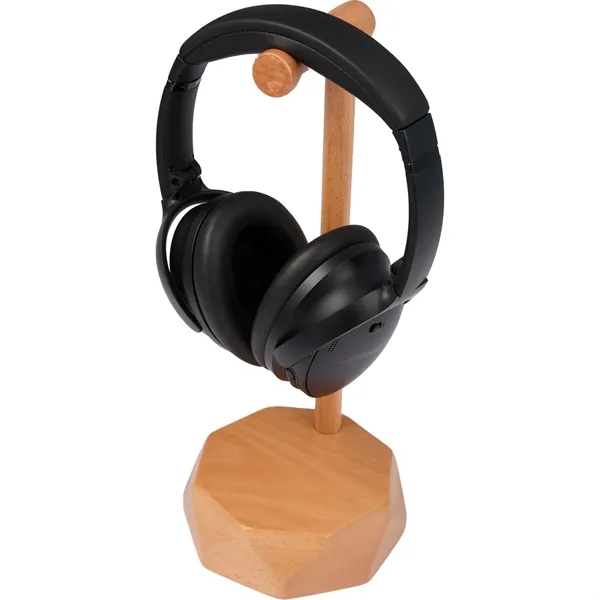 Desk Tune FSC® 100% Wood Headphone Stand - Desk Tune FSC® 100% Wood Headphone Stand - Image 6 of 13