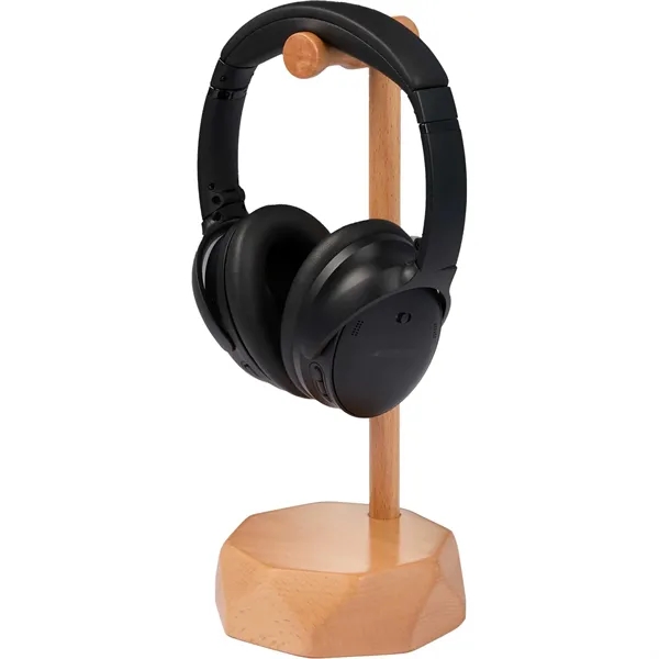 Desk Tune FSC® 100% Wood Headphone Stand - Desk Tune FSC® 100% Wood Headphone Stand - Image 11 of 13