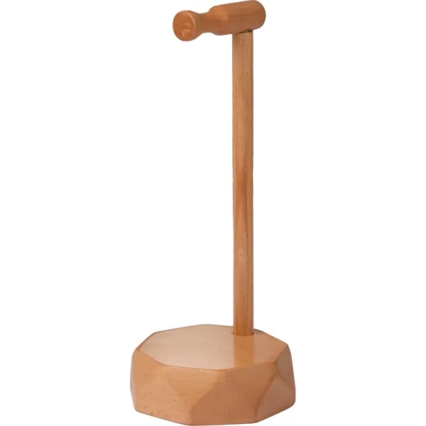 Desk Tune FSC® 100% Wood Headphone Stand - Desk Tune FSC® 100% Wood Headphone Stand - Image 13 of 13