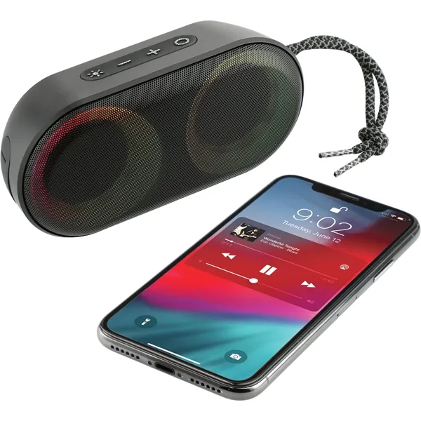 Zedd Outdoor Speaker with RGB Lights - Zedd Outdoor Speaker with RGB Lights - Image 9 of 12