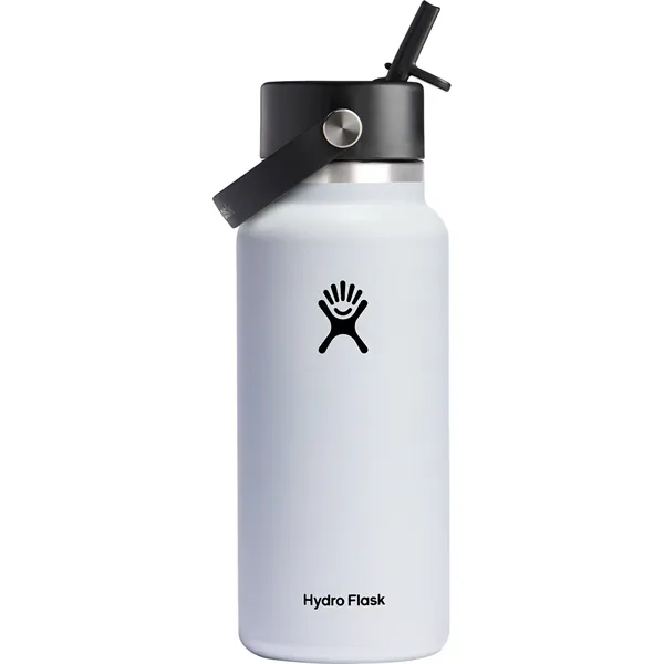 Hydro Flask® Wide Mouth w/ Flex Straw Cap 32oz - Hydro Flask® Wide Mouth w/ Flex Straw Cap 32oz - Image 15 of 18