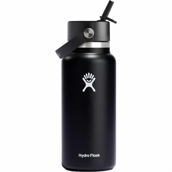 Hydro Flask® Wide Mouth w/ Flex Straw Cap 32oz - Hydro Flask® Wide Mouth w/ Flex Straw Cap 32oz - Image 7 of 18