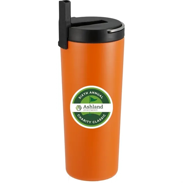 Thor Copper Insulated Tumbler 24oz Flip Straw Lid - Thor Copper Insulated Tumbler 24oz Flip Straw Lid - Image 17 of 47