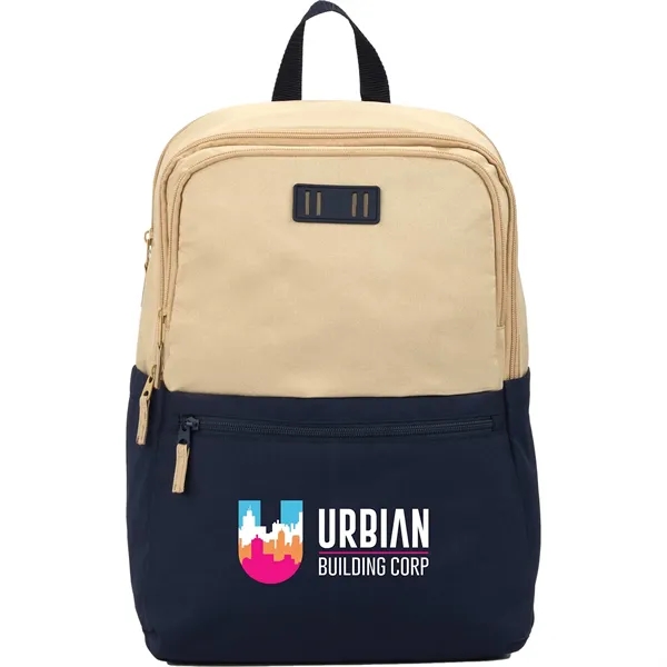 Duo Recycled 15" Laptop Backpack - Duo Recycled 15" Laptop Backpack - Image 5 of 9