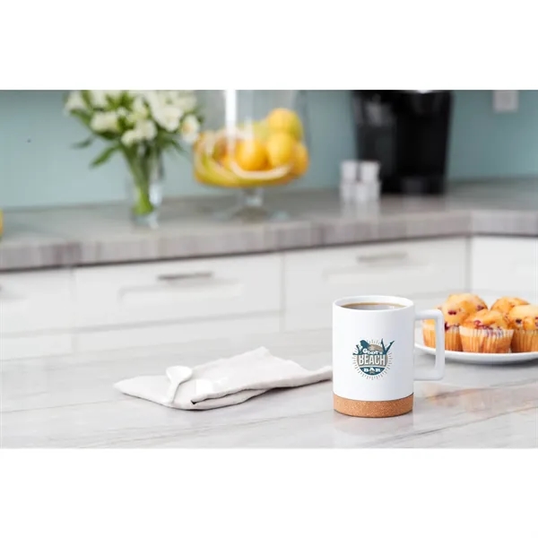 Bates 15oz Ceramic Mug w/ Cork Base - Bates 15oz Ceramic Mug w/ Cork Base - Image 1 of 8