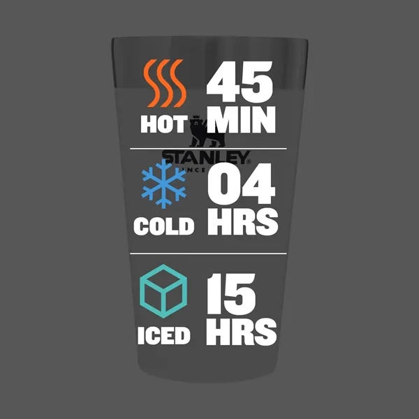 Stanley Stay-Chill Stacking Pint 16oz - Stanley Stay-Chill Stacking Pint 16oz - Image 18 of 27