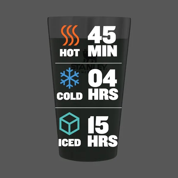 Stanley Stay-Chill Stacking Pint 16oz - Stanley Stay-Chill Stacking Pint 16oz - Image 13 of 27
