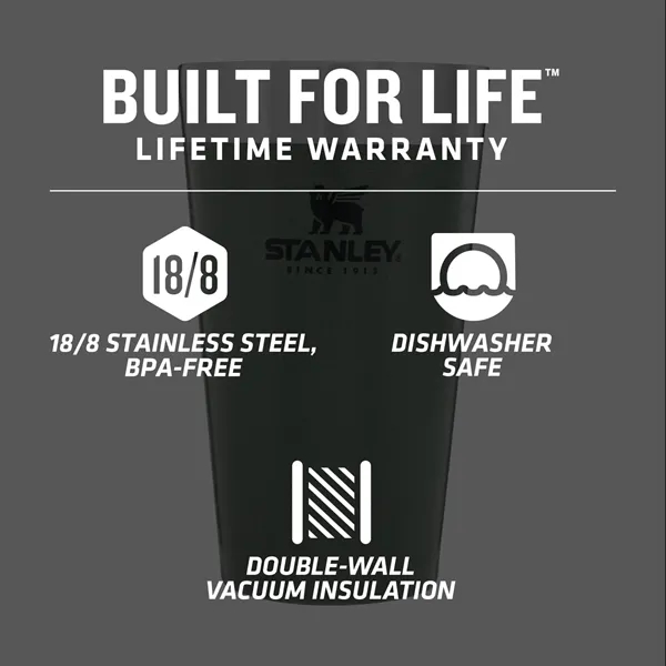 Stanley Stay-Chill Stacking Pint 16oz - Stanley Stay-Chill Stacking Pint 16oz - Image 12 of 27