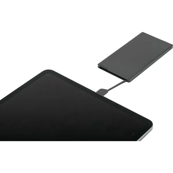 4000 mAh Cable Keeper Power Bank with Type-C Tip - 4000 mAh Cable Keeper Power Bank with Type-C Tip - Image 5 of 5
