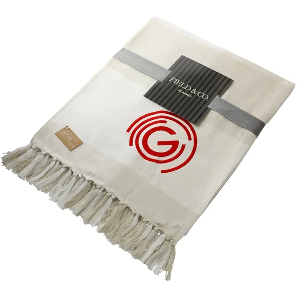 Field & Co. 100% Organic Cotton Check Throw Blanke - Field & Co. 100% Organic Cotton Check Throw Blanke - Image 9 of 9