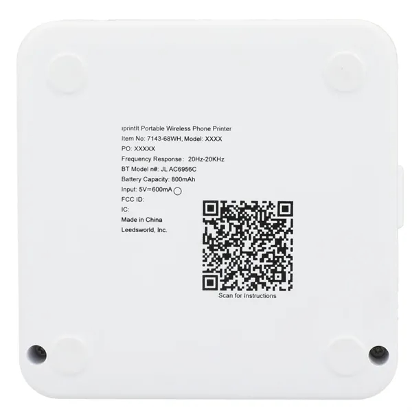 IprintIt Portable Wireless Phone Printer - IprintIt Portable Wireless Phone Printer - Image 4 of 10