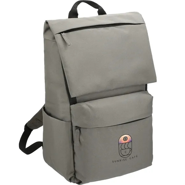 Merritt Recycled 15" Computer Backpack - Merritt Recycled 15" Computer Backpack - Image 4 of 10