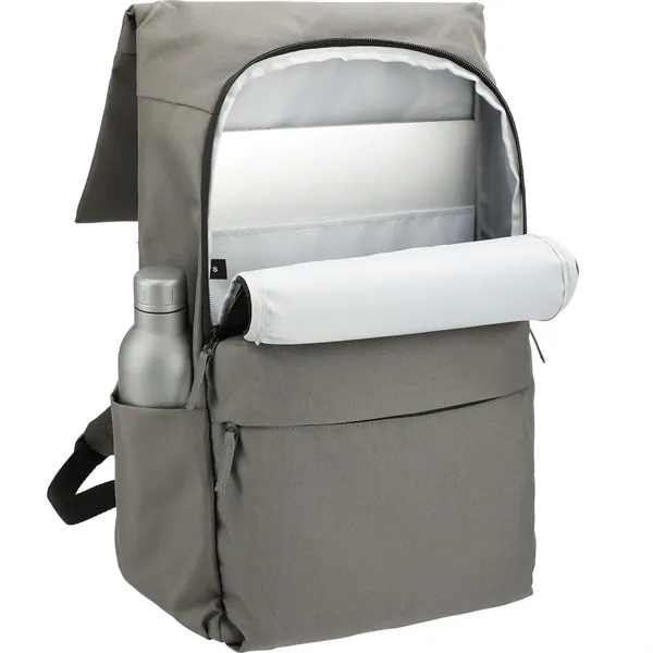 Merritt Recycled 15" Computer Backpack - Merritt Recycled 15" Computer Backpack - Image 6 of 10