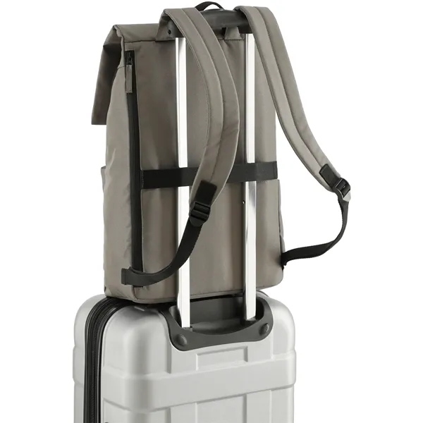 Merritt Recycled 15" Computer Backpack - Merritt Recycled 15" Computer Backpack - Image 10 of 10