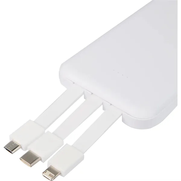 UL Listed 5,000 mAh Power Bank with Multi-Cables - UL Listed 5,000 mAh Power Bank with Multi-Cables - Image 8 of 8
