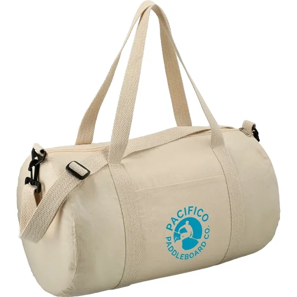 Barrel 18" 5oz Cotton Canvas Duffel Bag - Barrel 18" 5oz Cotton Canvas Duffel Bag - Image 4 of 9