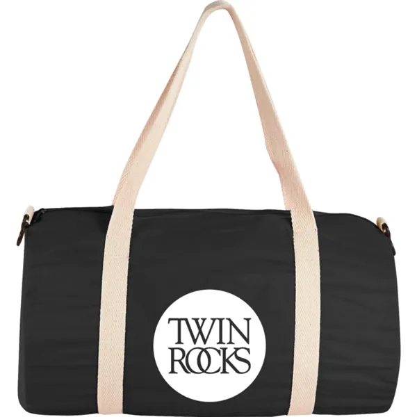 Barrel 18" 5oz Cotton Canvas Duffel Bag - Barrel 18" 5oz Cotton Canvas Duffel Bag - Image 0 of 9