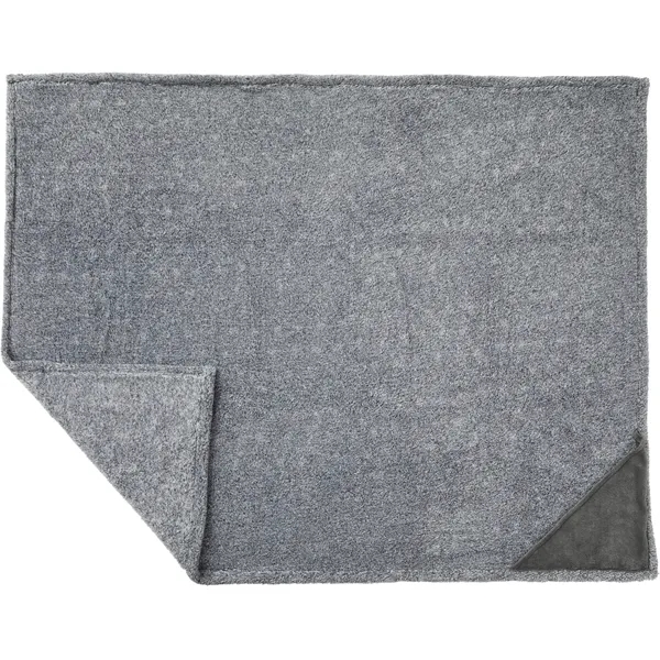 Heathered Fuzzy Fleece Blanket - Heathered Fuzzy Fleece Blanket - Image 2 of 4