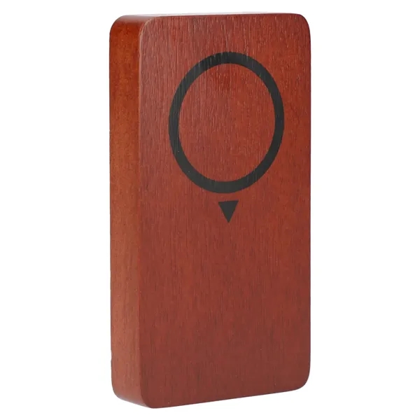 FSC® 100% Wood MagClick™ Fast Wireless Power Bank - FSC® 100% Wood MagClick™ Fast Wireless Power Bank - Image 9 of 10