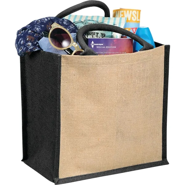 Medium Jute Gift Tote - Medium Jute Gift Tote - Image 4 of 7