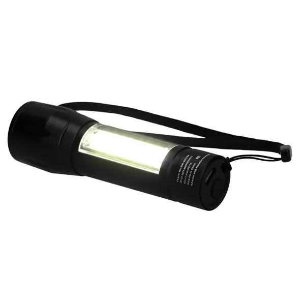 Mini Eco Rechargeable 50 Lumen Flashlight - Mini Eco Rechargeable 50 Lumen Flashlight - Image 4 of 8