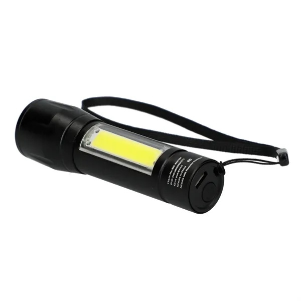 Mini Eco Rechargeable 50 Lumen Flashlight - Mini Eco Rechargeable 50 Lumen Flashlight - Image 3 of 8