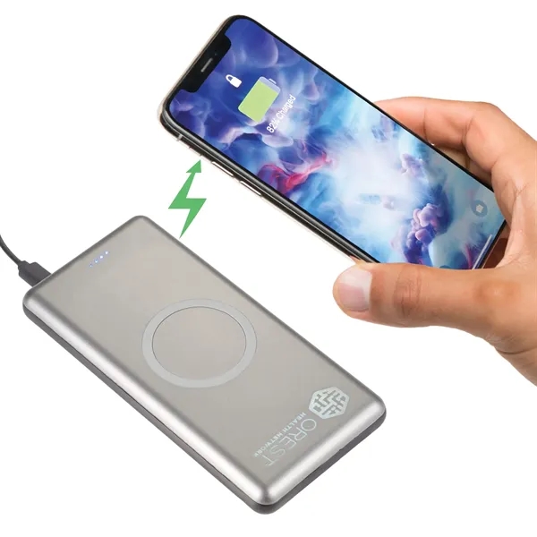 UL Listed Light Up Qi 10000 Wireless Power Bank - UL Listed Light Up Qi 10000 Wireless Power Bank - Image 5 of 6