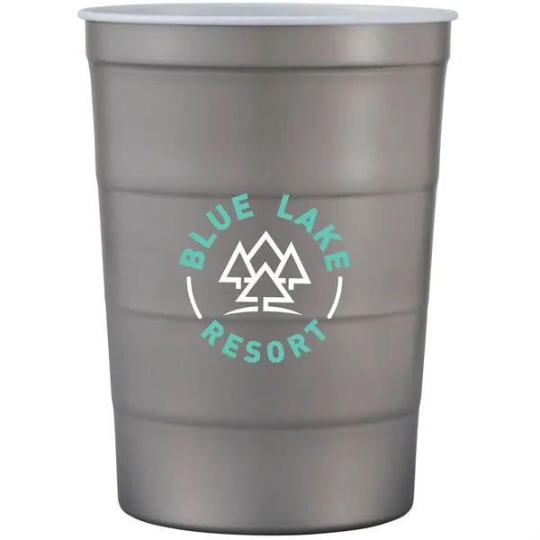Recyclable Steel Chill-Cups™ 16oz - Recyclable Steel Chill-Cups™ 16oz - Image 4 of 23