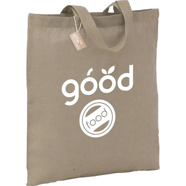 Recycled 5oz Cotton Twill Tote - Recycled 5oz Cotton Twill Tote - Image 15 of 21