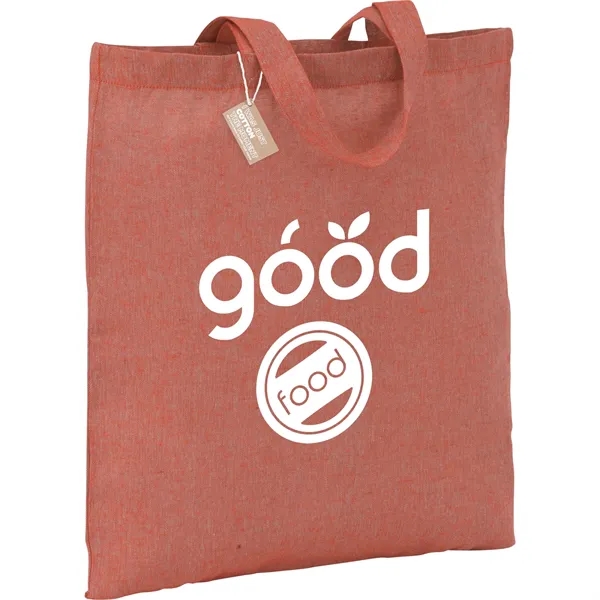 Recycled 5oz Cotton Twill Tote - Recycled 5oz Cotton Twill Tote - Image 20 of 21
