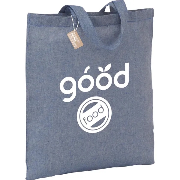 Recycled 5oz Cotton Twill Tote - Recycled 5oz Cotton Twill Tote - Image 11 of 21