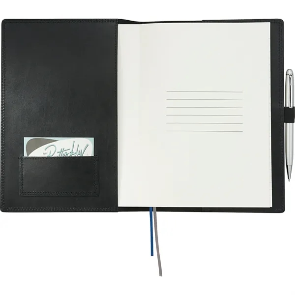 FSC® Mix 7" x 10" Uptown Refillable Leather Journa - FSC® Mix 7" x 10" Uptown Refillable Leather Journa - Image 2 of 3