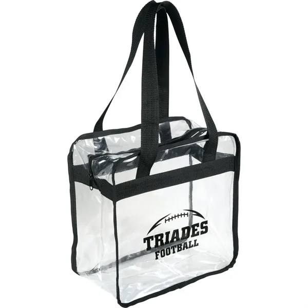 Game Day Clear Zippered Safety Tote - Game Day Clear Zippered Safety Tote - Image 2 of 4