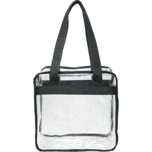 Game Day Clear Zippered Safety Tote - Game Day Clear Zippered Safety Tote - Image 1 of 4
