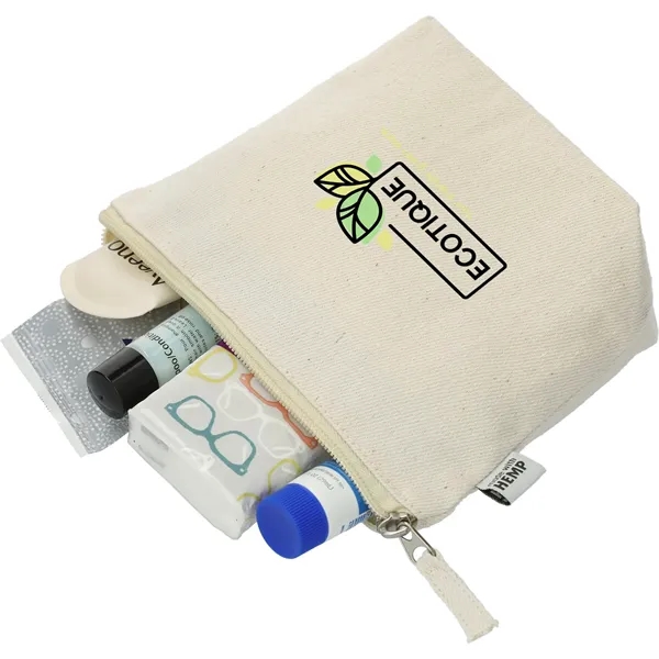 Hemp Cotton Pouch - Hemp Cotton Pouch - Image 4 of 9