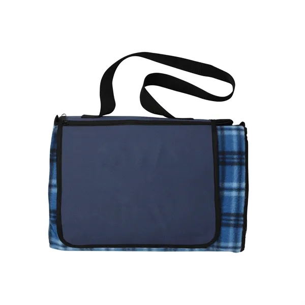 Extra Large Plaid Picnic Blanket - Extra Large Plaid Picnic Blanket - Image 7 of 7