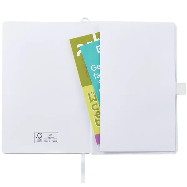 5.5" x 8.5" FSC® Recycled Seed Paper Bound Journal - 5.5" x 8.5" FSC® Recycled Seed Paper Bound Journal - Image 3 of 9