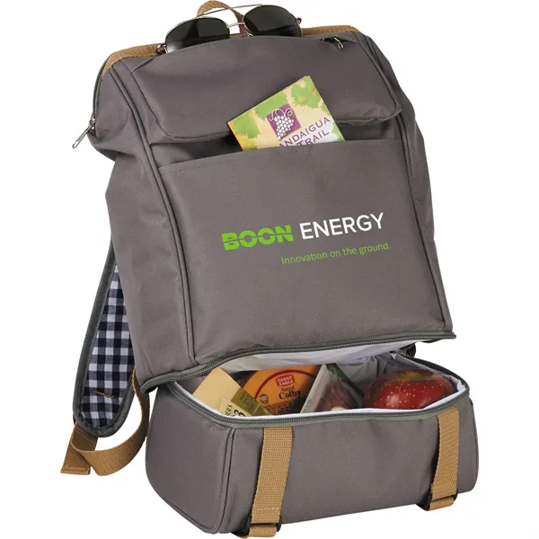 Cafe Picnic Backpack for Two - Cafe Picnic Backpack for Two - Image 5 of 12