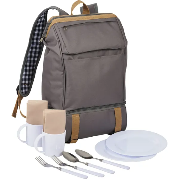 Cafe Picnic Backpack for Two - Cafe Picnic Backpack for Two - Image 9 of 12