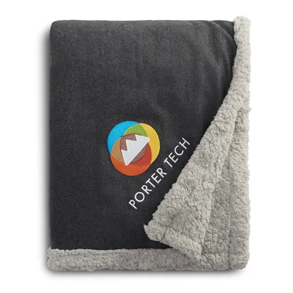 Field & Co.® Oversized Wool Sherpa Blanket - Field & Co.® Oversized Wool Sherpa Blanket - Image 7 of 23