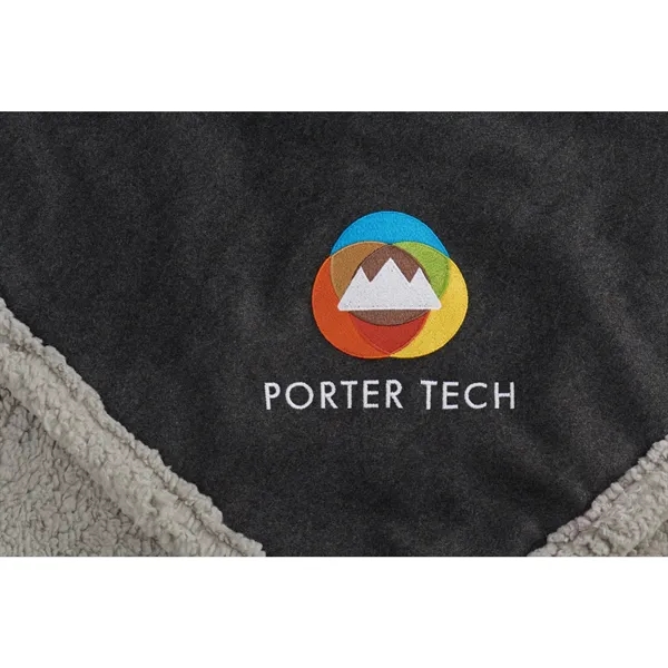 Field & Co.® Oversized Wool Sherpa Blanket - Field & Co.® Oversized Wool Sherpa Blanket - Image 3 of 23