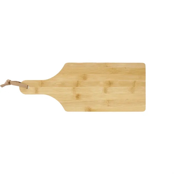 Bamboo Cutting Board with Handle - Bamboo Cutting Board with Handle - Image 2 of 3