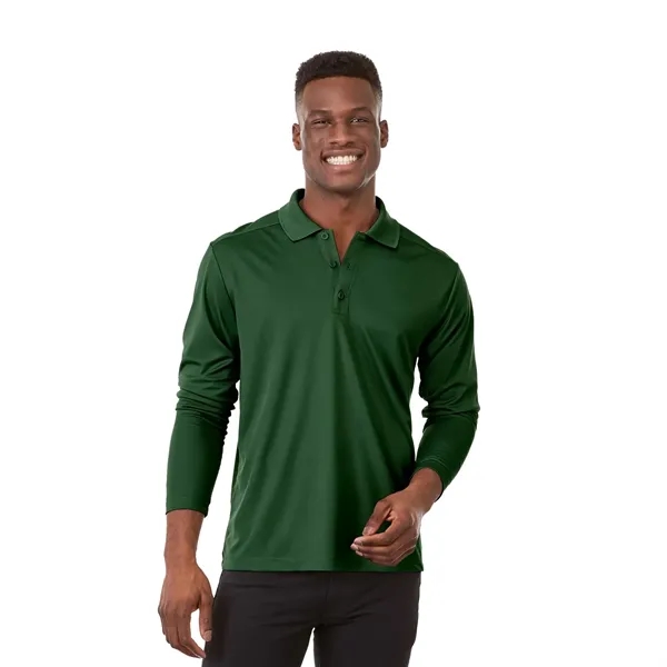 Men's MORI Long Sleeve Polo - Men's MORI Long Sleeve Polo - Image 10 of 37