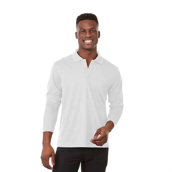 Men's MORI Long Sleeve Polo - Men's MORI Long Sleeve Polo - Image 15 of 37