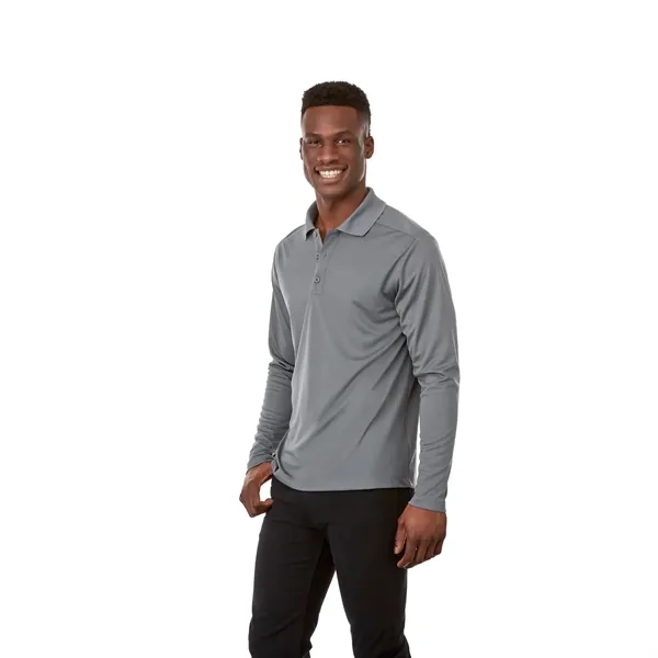 Men's MORI Long Sleeve Polo - Men's MORI Long Sleeve Polo - Image 18 of 37